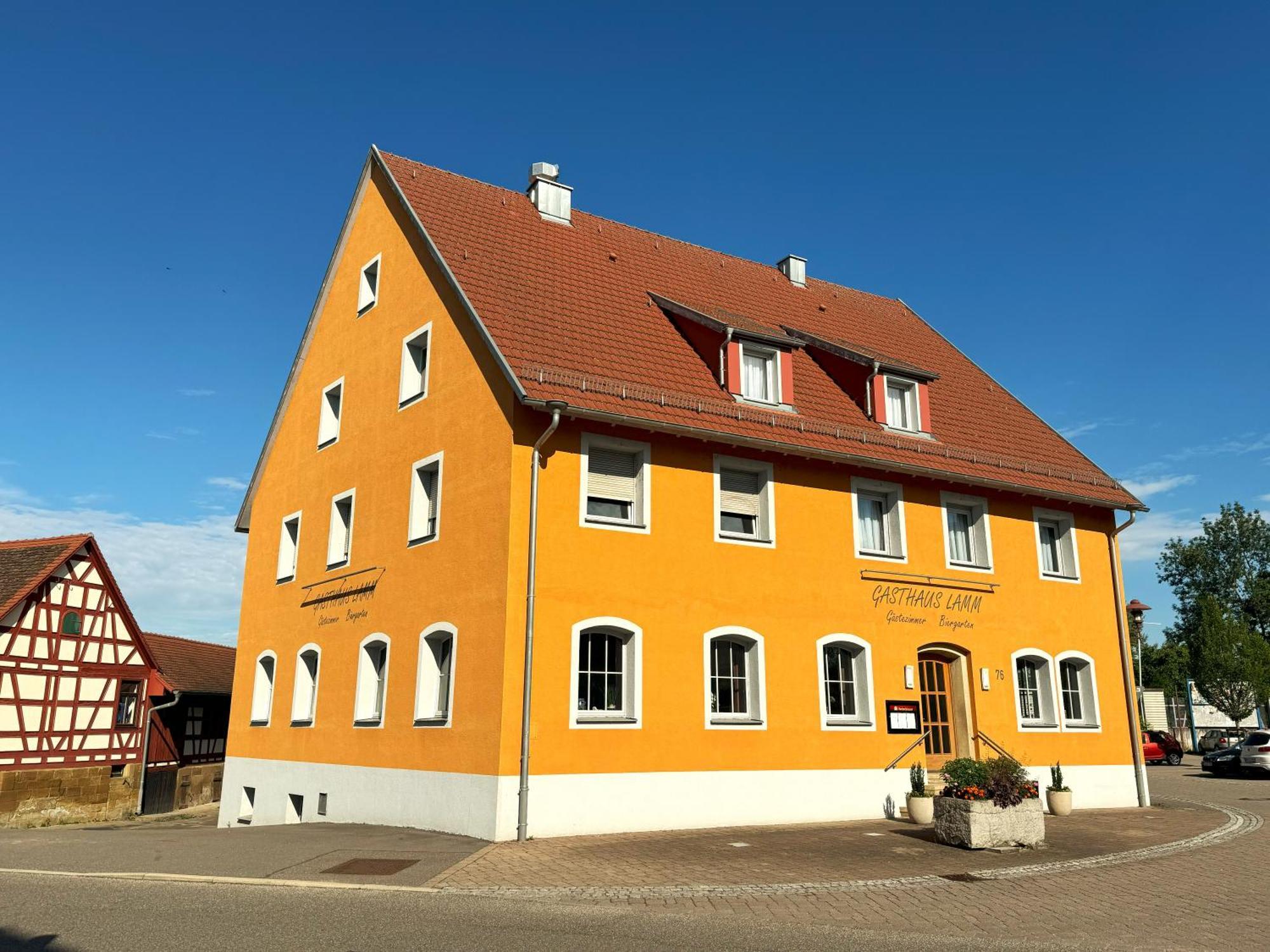 Gasthaus Lamm Нойенштадт-ам-Кохер Экстерьер фото