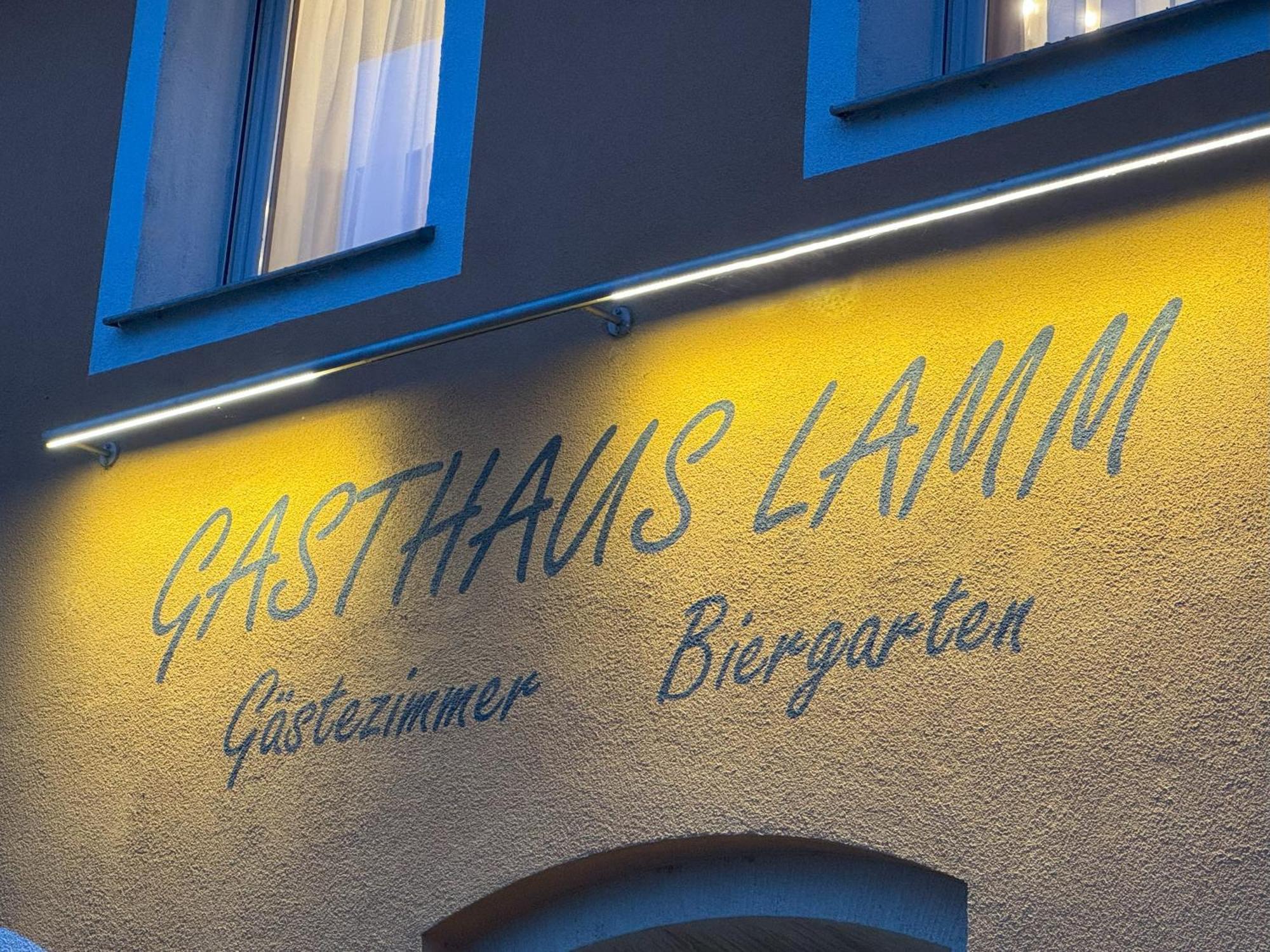 Gasthaus Lamm Нойенштадт-ам-Кохер Экстерьер фото